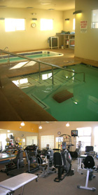 hydroworx pool and peterson physical therapy therapy room